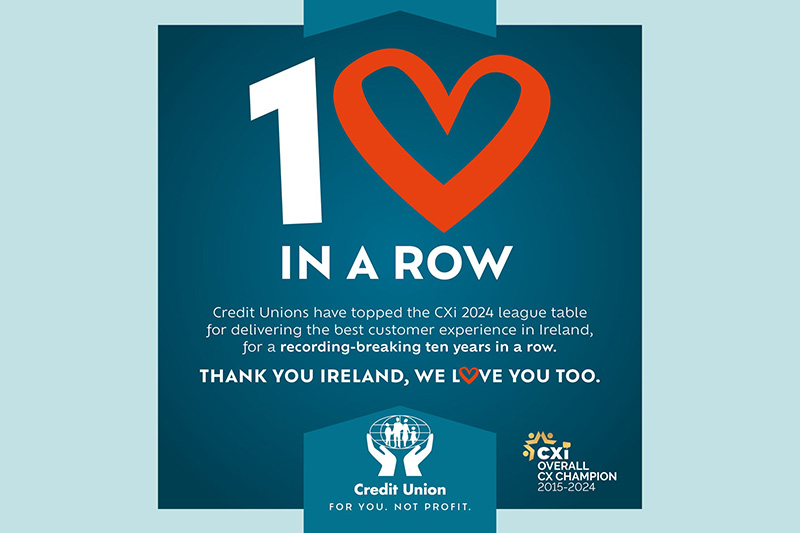 Credit Unions - 10 in a row