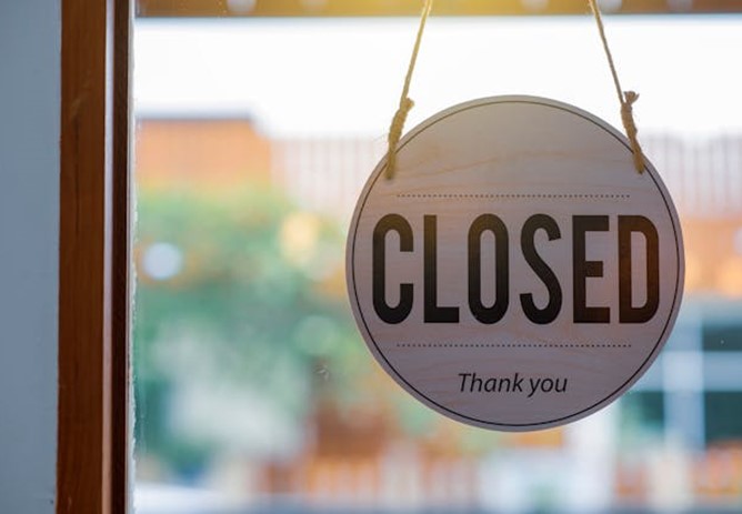 Bank Holiday Notice